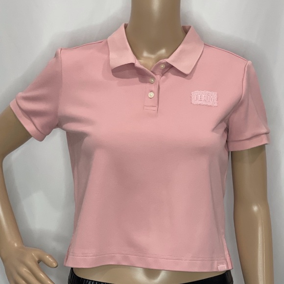 FENTY RIHANNA CROPPED POLO SHIRT - Picture 2 of 5